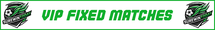 VIP soccer fixed matches